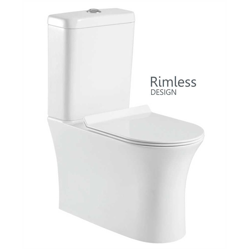 Amanda Fully Shrouded Rimless WC-Slim So