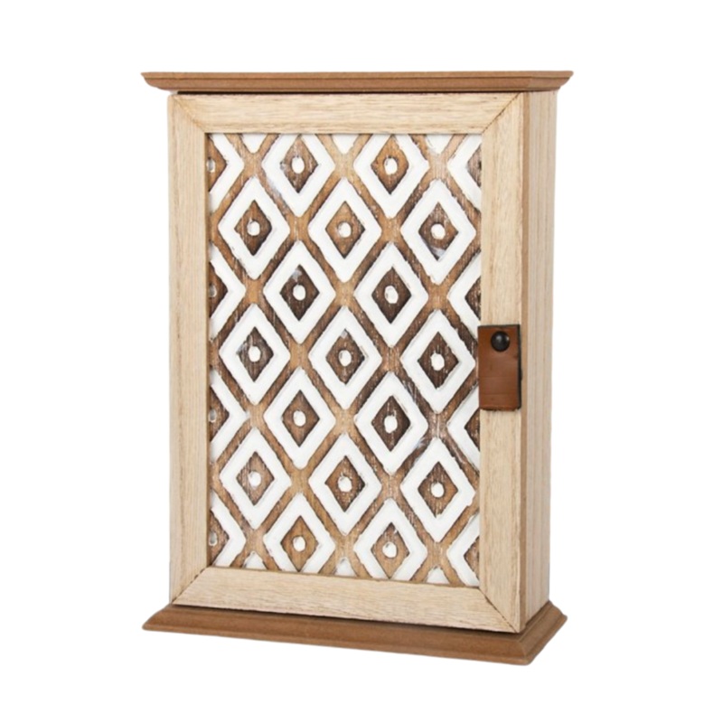 Carved Key Cabinet