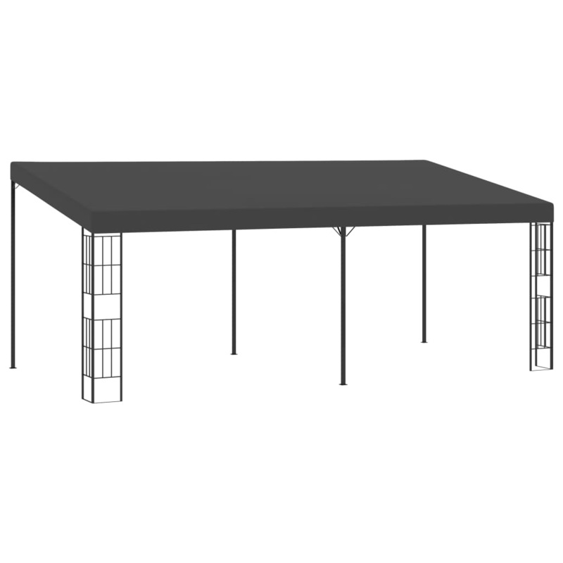 Berkfield Wall-mounted Gazebo 3×6 m Anthracite Fabric