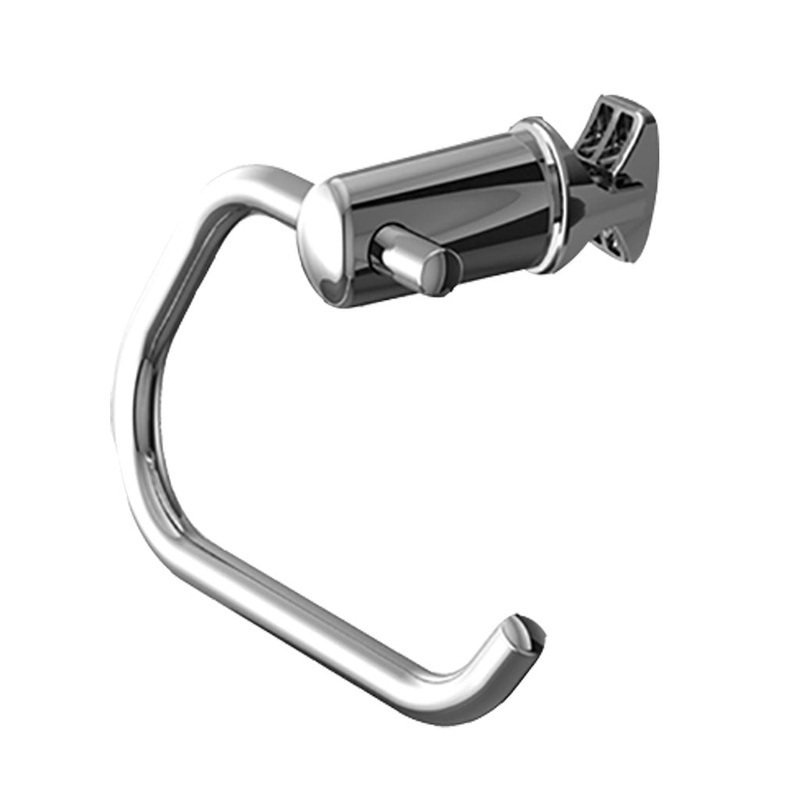 Eastbrook Chrome Toilet Roll Holder for Towel Rails