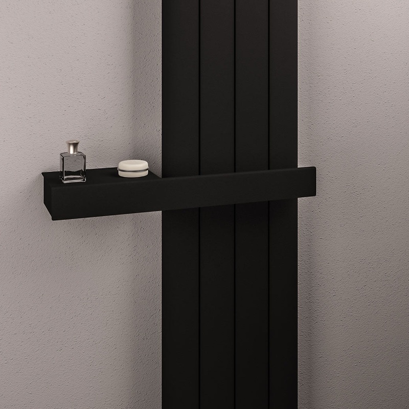 Eastbrook Matt Black Left Hand Multi Purpose Towel Hanger 300mm