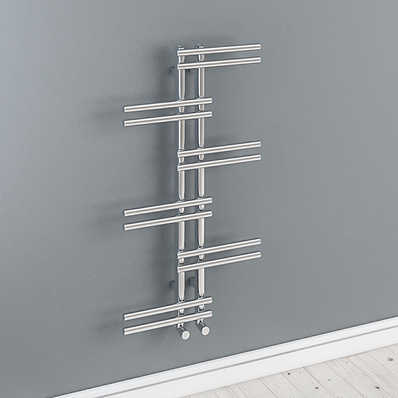 Eastbrook Pesaro Chrome Designer Towel Rail 1005mm x 550mm