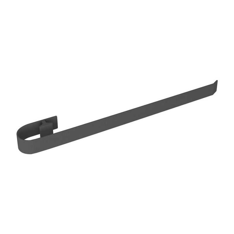 Eastbrook Tunstall Matt Anthracite Towel Hanger 630mm