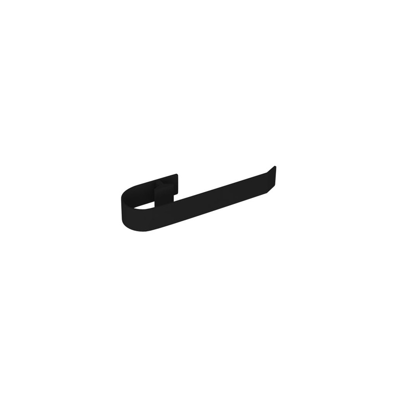 Eastbrook Tunstall Matt Black Towel Hanger 280mm
