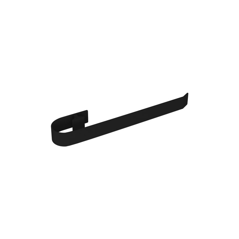 Eastbrook Tunstall Matt Black Towel Hanger 490mm