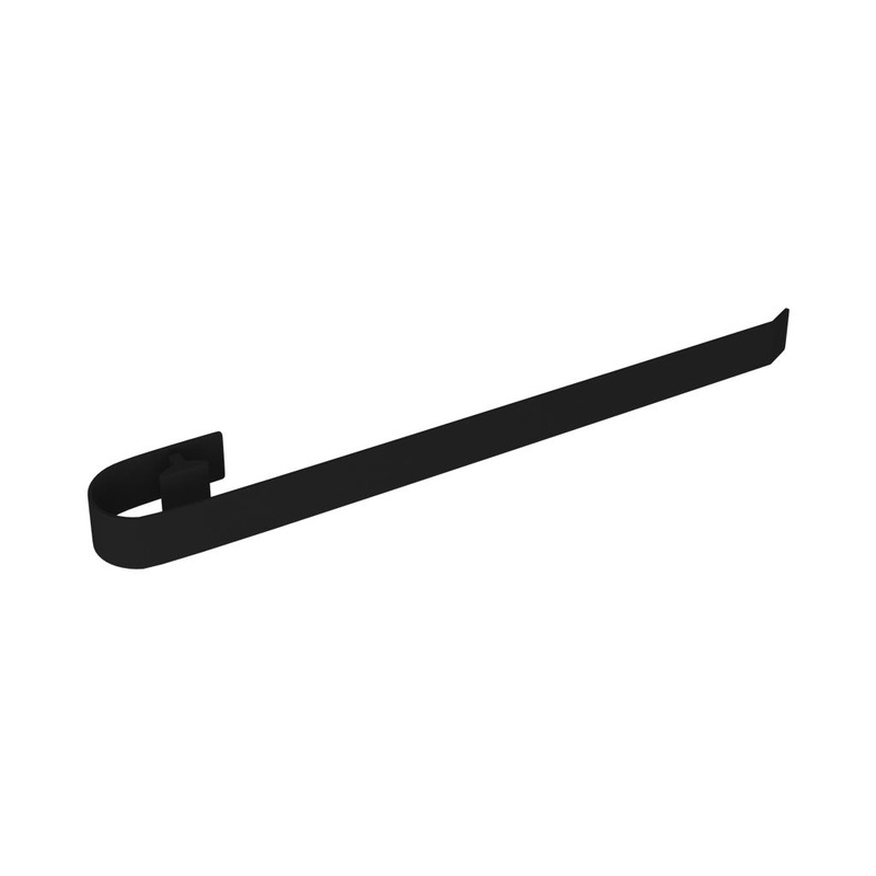 Eastbrook Tunstall Matt Black Towel Hanger 589mm