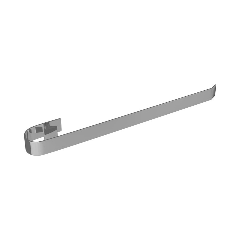 Eastbrook Tunstall Matt Chrome Towel Hanger 589mm