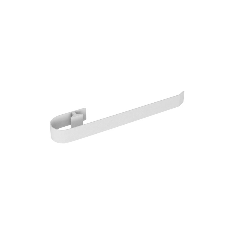 Eastbrook Tunstall Matt White Towel Hanger 490mm
