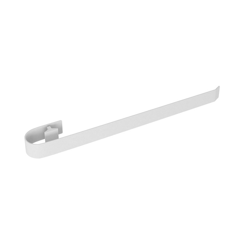 Eastbrook Tunstall Matt White Towel Hanger 589mm