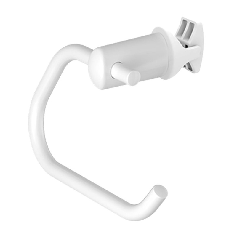 Eastbrook White Toilet Paper Holder for Towel Rails