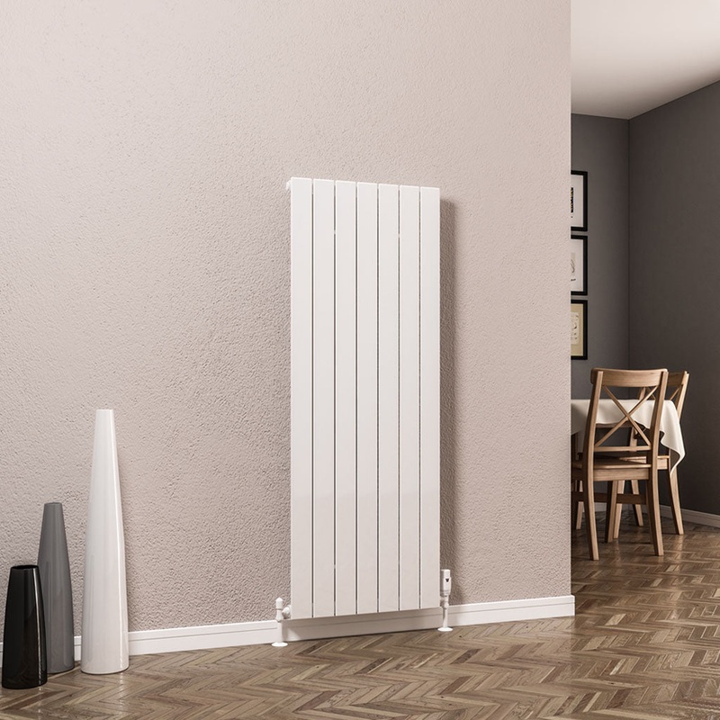 Eastbrook Addington Gloss White Type 10 Vertical or Horizontal Designer Radiator 1400mm x 514mm