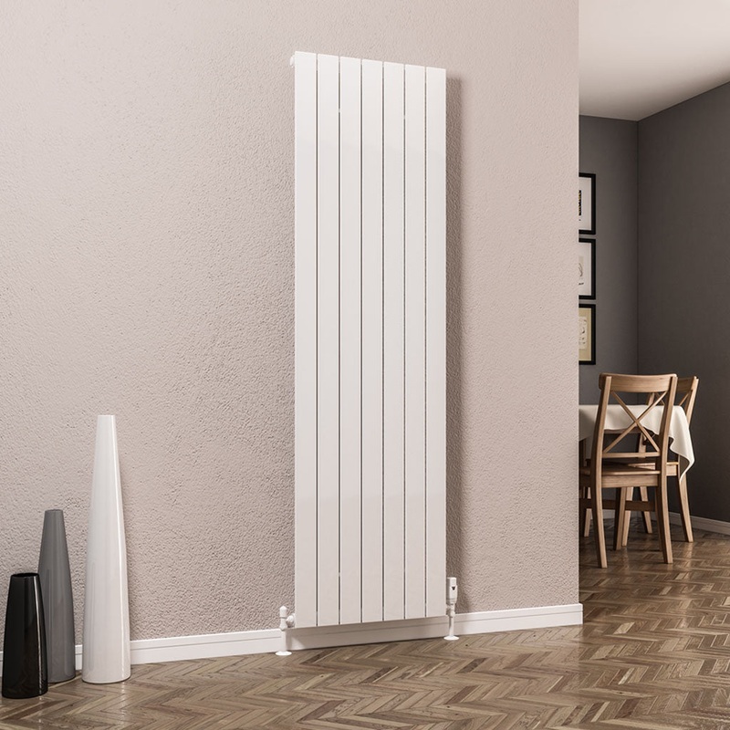 Eastbrook Addington Gloss White Type 10 Vertical or Horizontal Designer Radiator 1800mm x 514mm