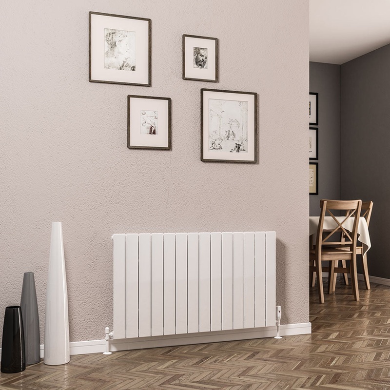 Eastbrook Addington Gloss White Type 10 Vertical or Horizontal Designer Radiator 600mm x 1032mm