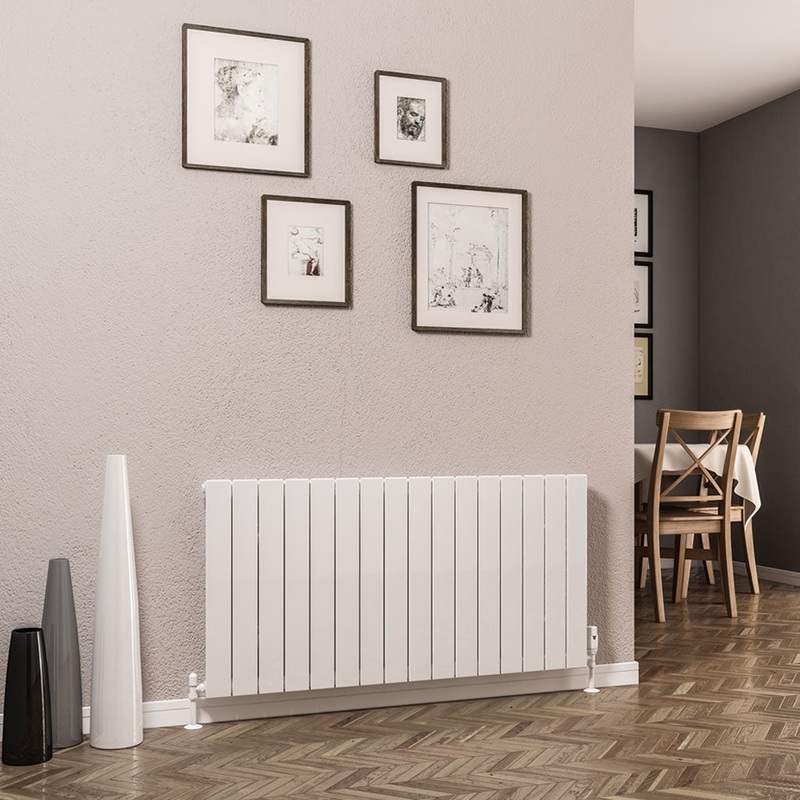 Eastbrook Addington Gloss White Type 10 Vertical or Horizontal Designer Radiator 600mm x 1180mm
