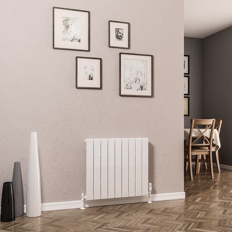 Eastbrook Addington Gloss White Type 10 Vertical or Horizontal Designer Radiator 600mm x 662mm