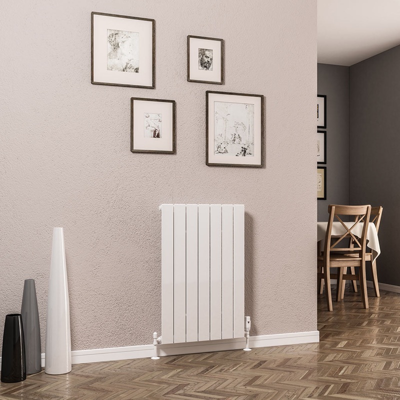 Eastbrook Addington Gloss White Type 10 Vertical or Horizontal Designer Radiator 800mm x 514mm