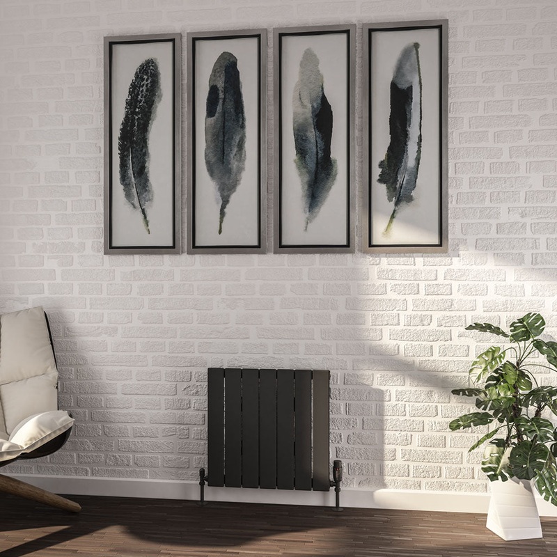 Eastbrook Addington Matt Anthracite Type 10 Vertical or Horizontal Designer Radiator 500mm x 514mm