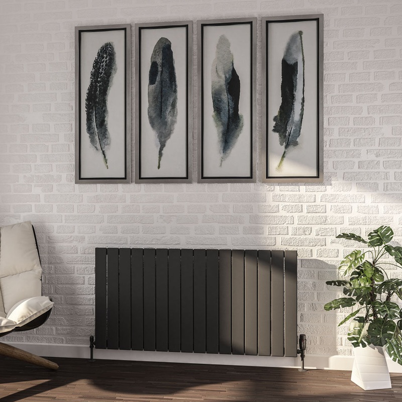 Eastbrook Addington Matt Anthracite Type 10 Vertical or Horizontal Designer Radiator 600mm x 1180mm