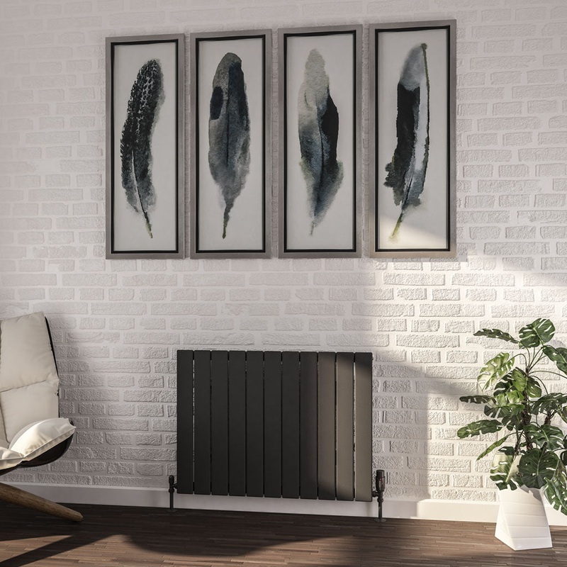 Eastbrook Addington Matt Anthracite Type 10 Vertical or Horizontal Designer Radiator 600mm x 810mm