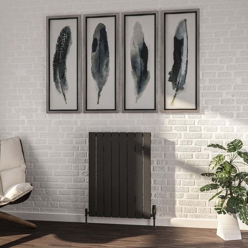 Eastbrook Addington Matt Anthracite Type 10 Vertical or Horizontal Designer Radiator 800mm x 588mm