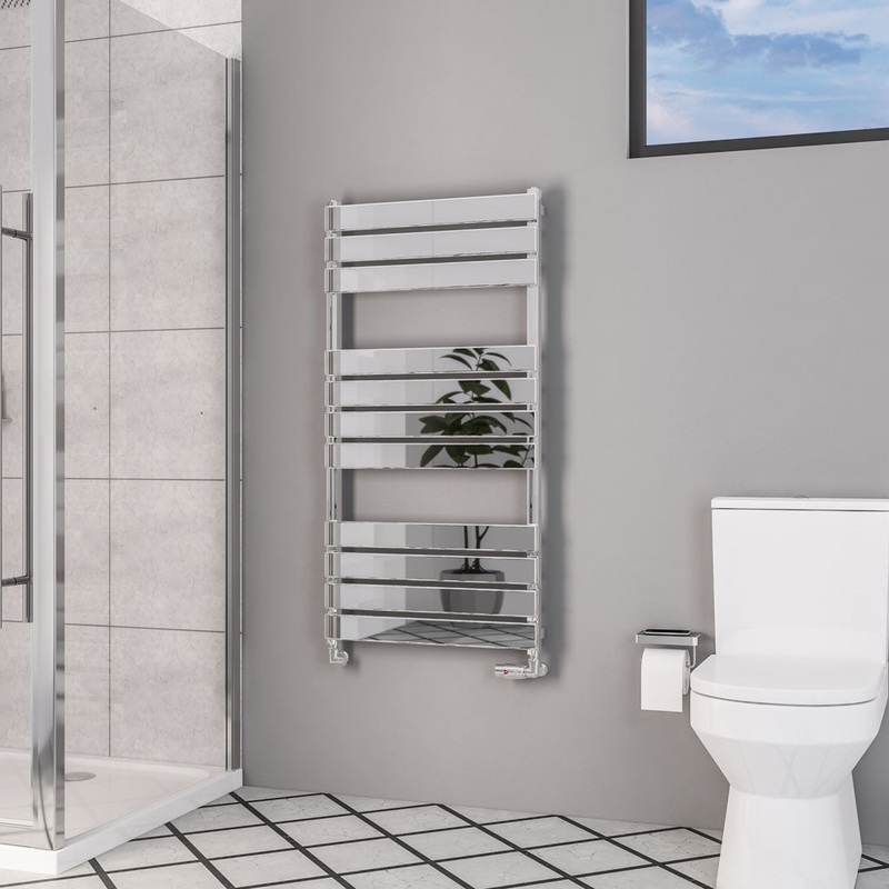 Eastbrook Deddington Chrome Designer Towel Rail 1200mm x 600mm