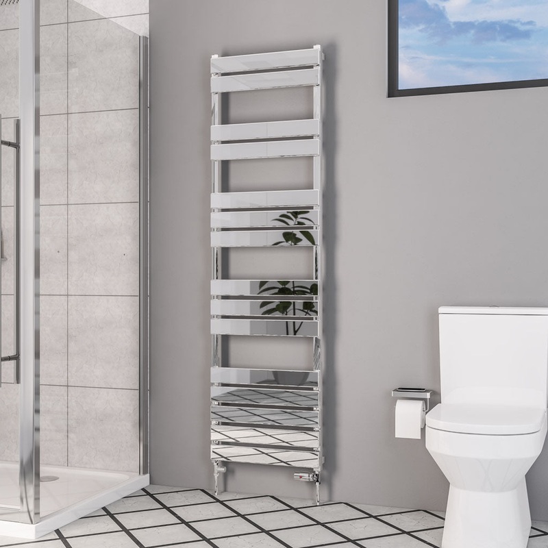 Eastbrook Deddington Chrome Designer Towel Rail 1800mm x 500mm