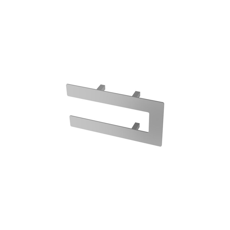 Eastbrook Addington Chrome Double Flat Towel Hanger 292mm