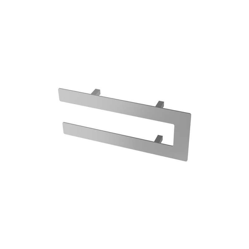 Eastbrook Addington Chrome Double Flat Towel Hanger 366mm