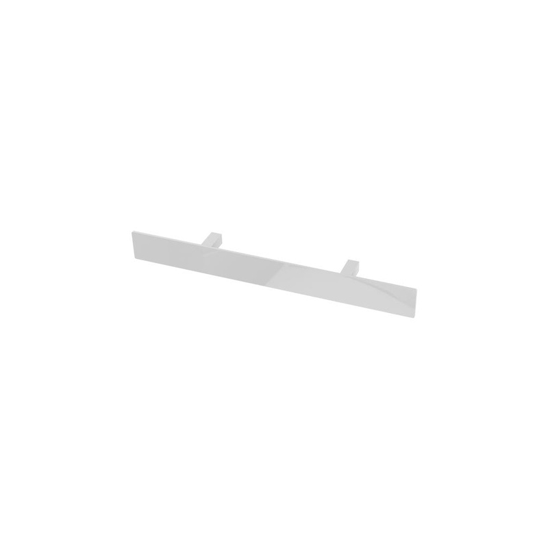 Eastbrook Addington Gloss White Single Flat Towel Hanger 366mm