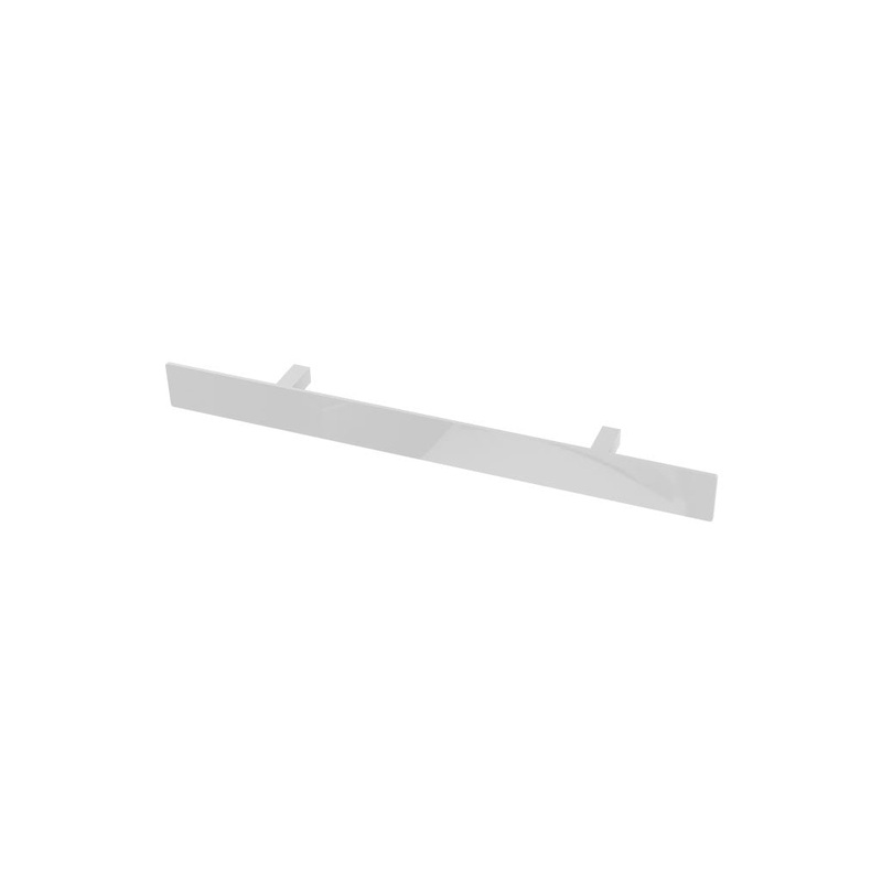 Eastbrook Addington Gloss White Single Flat Towel Hanger 440mm