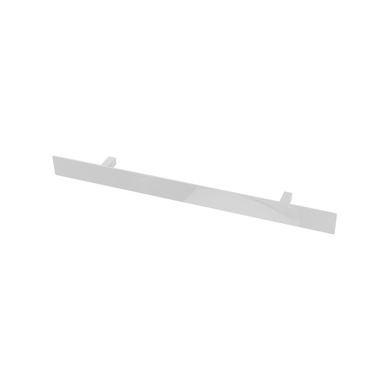 Eastbrook Addington Gloss White Single Flat Towel Hanger 514mm