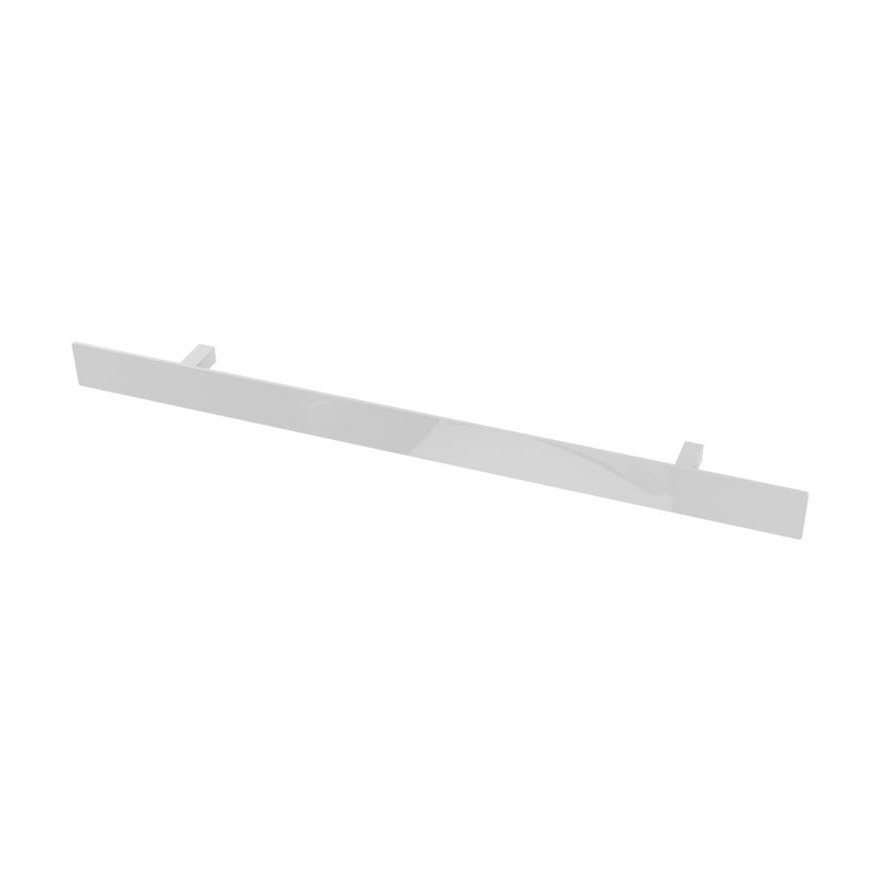 Eastbrook Addington Gloss White Single Flat Towel Hanger 588mm
