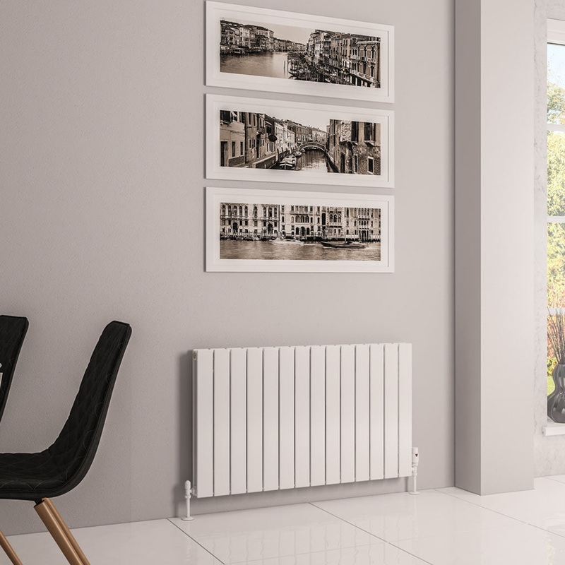 Eastbrook Addington Gloss White Type 20 Vertical or Horizontal Designer Radiator 600mm x 1032mm