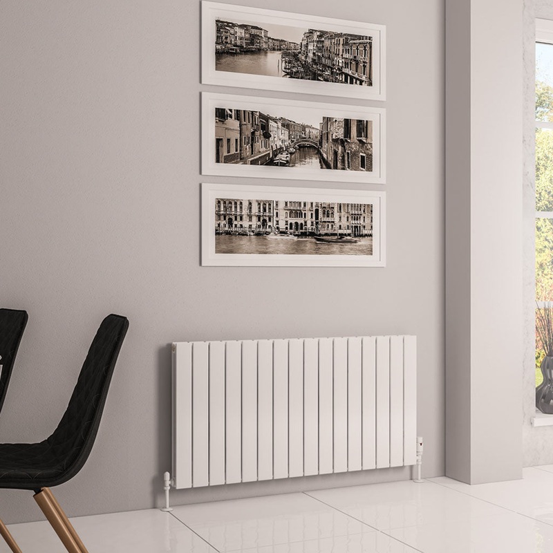 Eastbrook Addington Gloss White Type 20 Vertical or Horizontal Designer Radiator 600mm x 1180mm