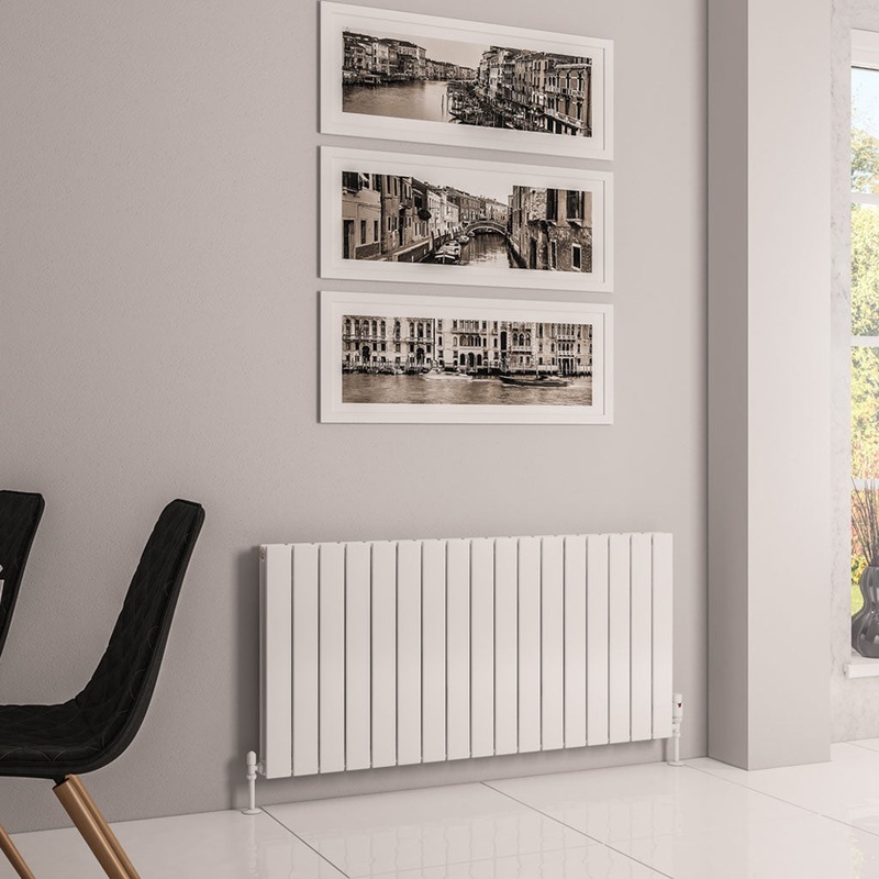 Eastbrook Addington Gloss White Type 20 Vertical or Horizontal Designer Radiator 600mm x 1254mm