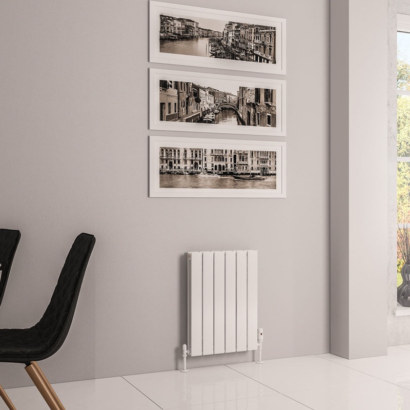 Eastbrook Addington Gloss White Type 20 Vertical or Horizontal Designer Radiator 600mm x 440mm