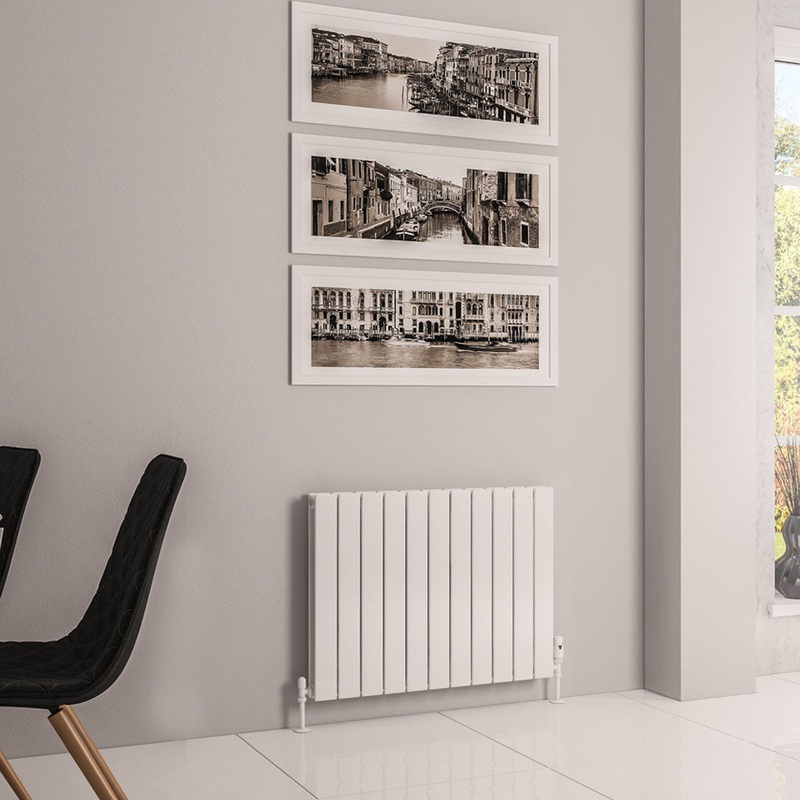 Eastbrook Addington Gloss White Type 20 Vertical or Horizontal Designer Radiator 600mm x 810mm