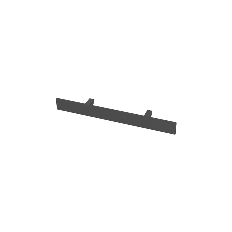 Eastbrook Addington Matt Anthracite Single Flat Towel Hanger 366mm