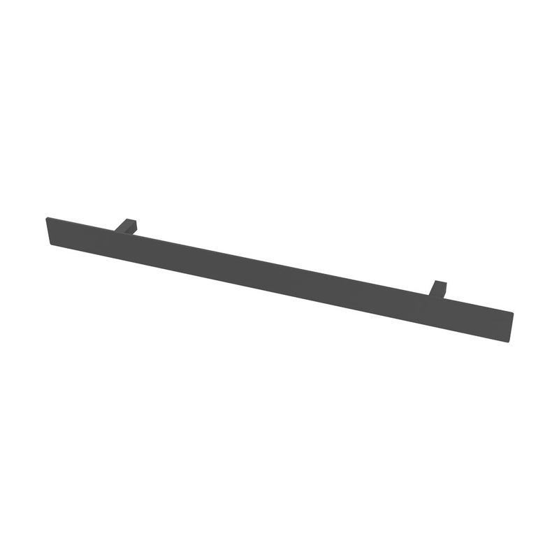 Eastbrook Addington Matt Anthracite Single Flat Towel Hanger 588mm