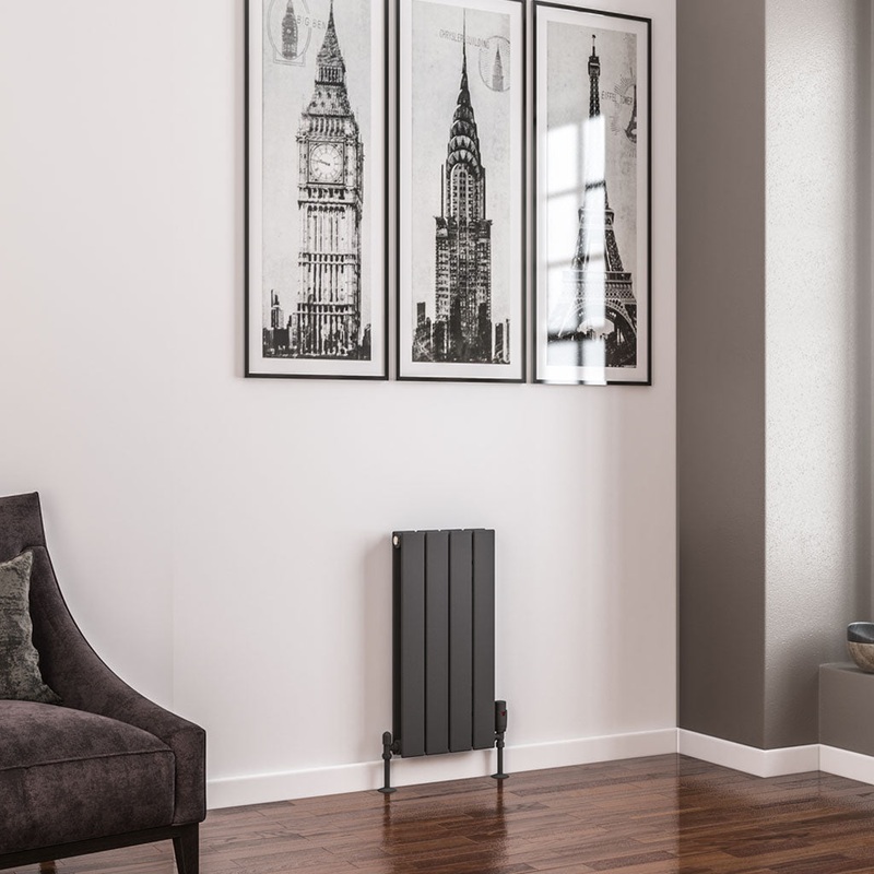 Eastbrook Addington Matt Anthracite Type 20 Vertical or Horizontal Designer Radiator 600mm x 292mm