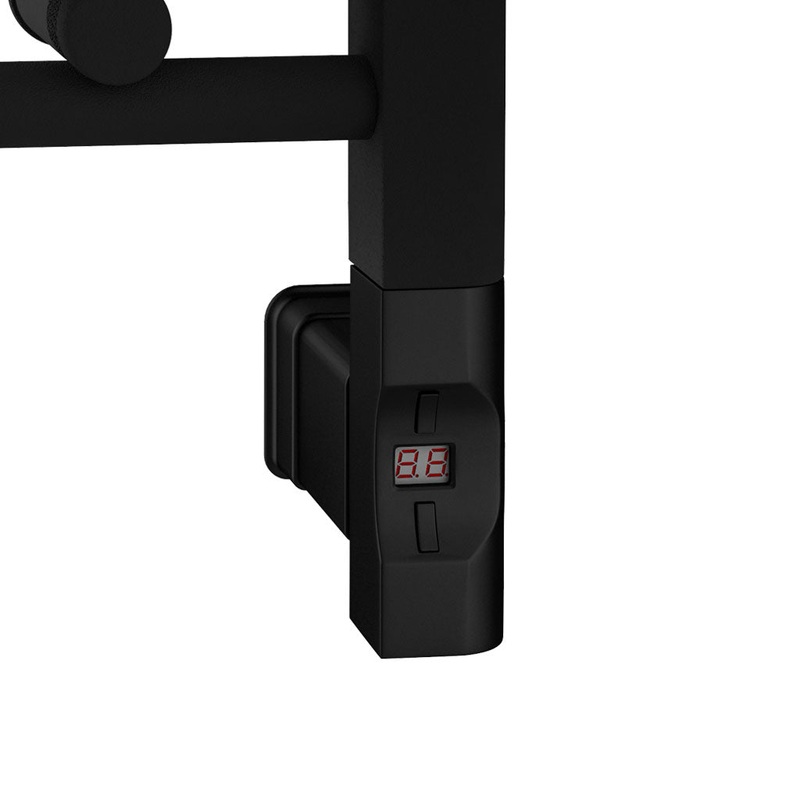 Eastbrook Type G Matt Black D-Shape Thermostatic Heating Element – 150 Watt
