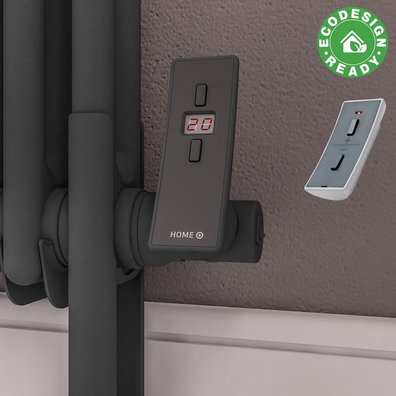 Eastbrook Type H Matt Anthracite Thermostatic Heating Element – 300 Watt