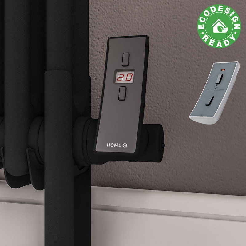 Eastbrook Type H Matt Black Thermostatic Heating Element – 600 Watt