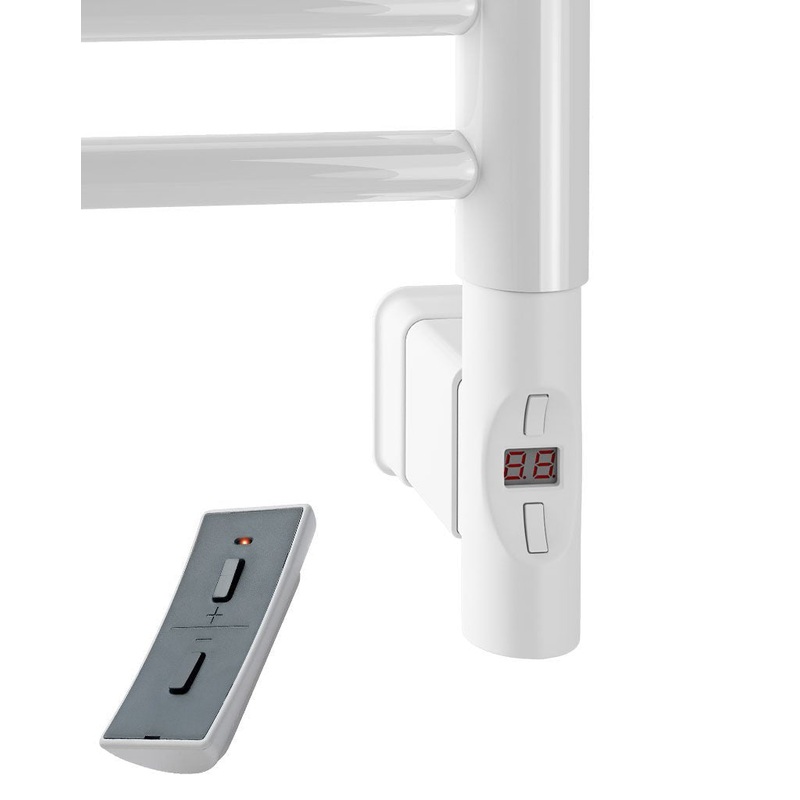 Eastbrook Type F Gloss White Round Thermostatic Heating Element With WIFI – 1200 Watt