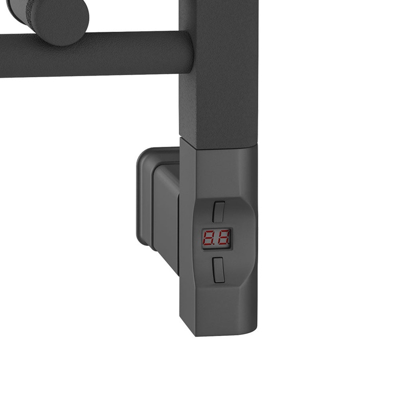Eastbrook Type G Matt Anthracite D-Shape Thermostatic Heating Element – 150 Watt