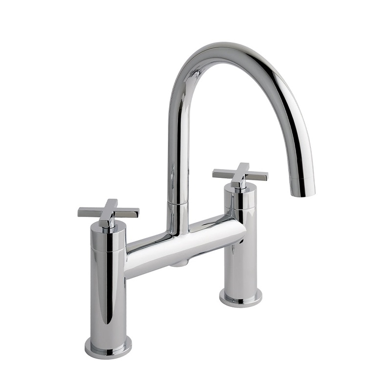 Eastbrook Prado Star Chrome Bath Filler Tap