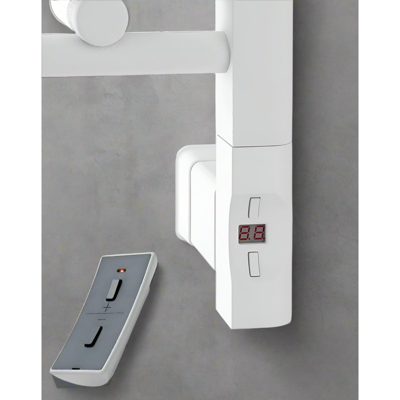 Eastbrook Type F Matt White D-Shape Thermostatic Heating Element – 600 Watt