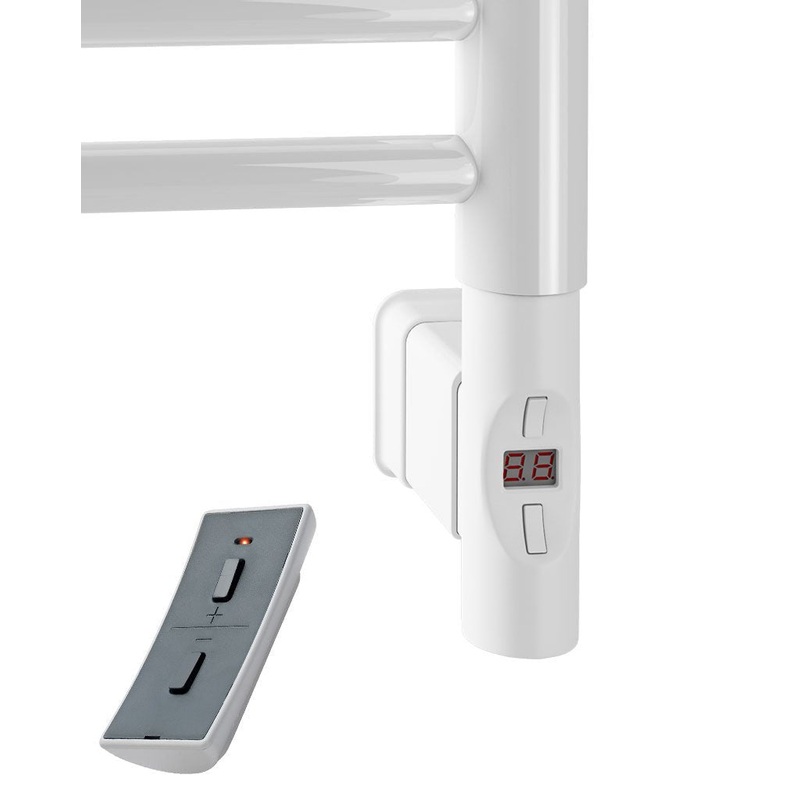 Eastbrook Type F Matt White Round Thermostatic Heating Element – 900 Watt