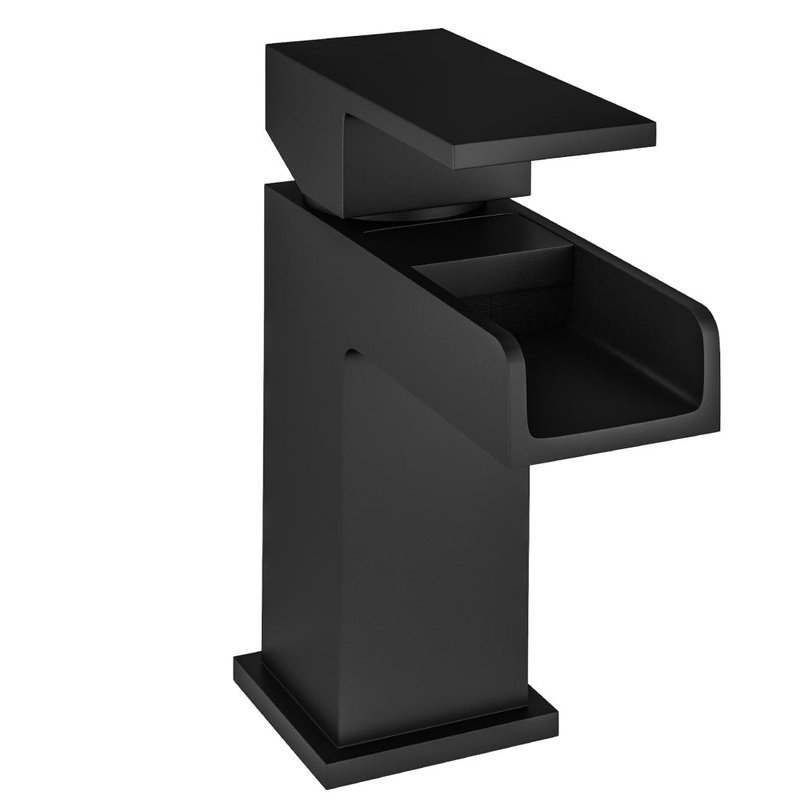 Eastbrook Abberton Black Mono Basin Mixer Tap – Inc Waste