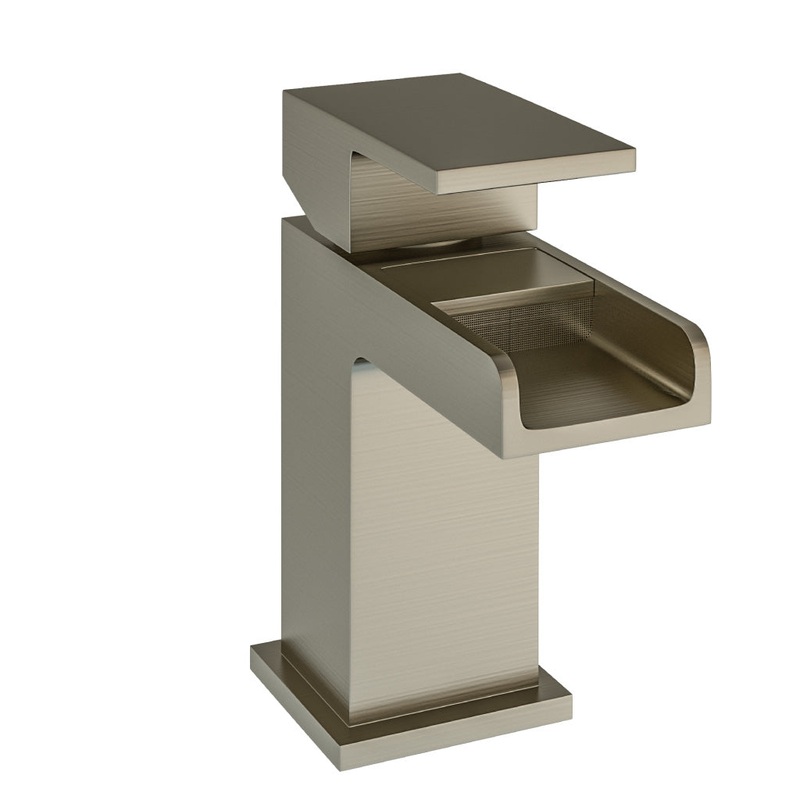 Eastbrook Abberton Brushed Brass Mini Mono Basin Mixer Tap – Inc Waste